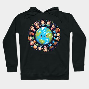 Happy Earth Day 2024 Children Kids Toddler Hoodie